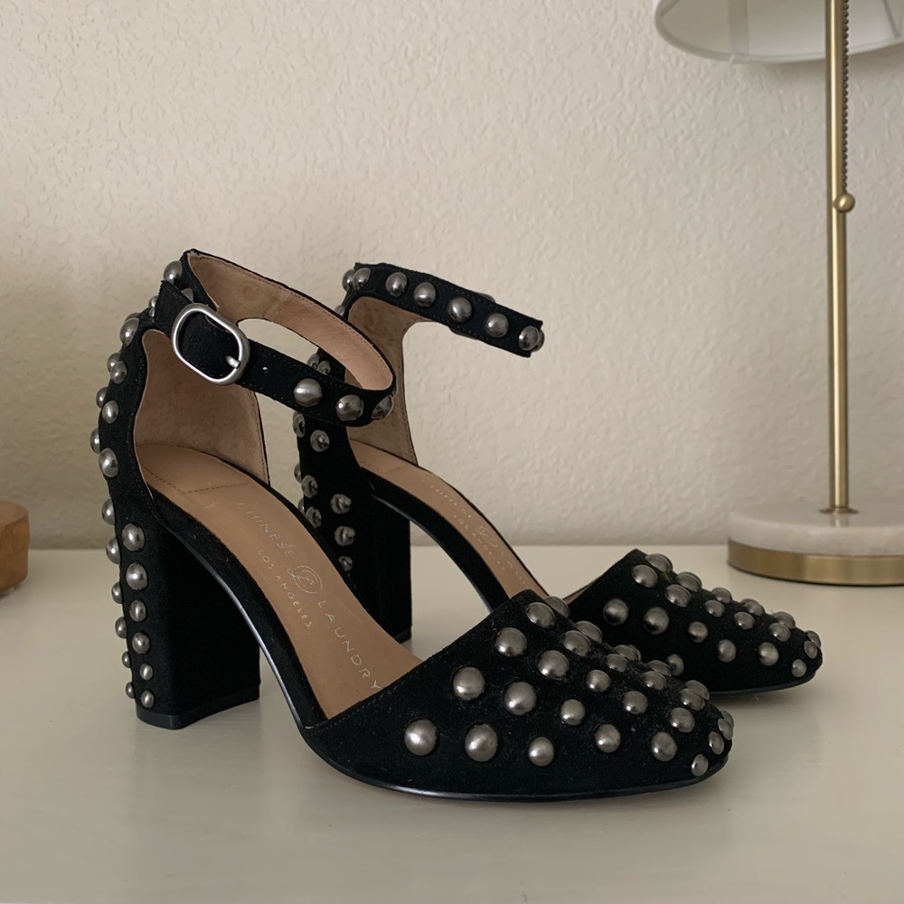 COPY - Chinese Laundry Vegas Block Heel Studded P…